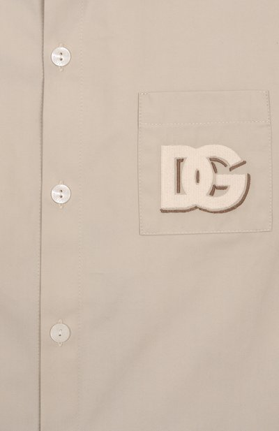 Хлопковая рубашка DOLCE & GABBANA, арт. L44S29/HUMRB/2-6, фото 3