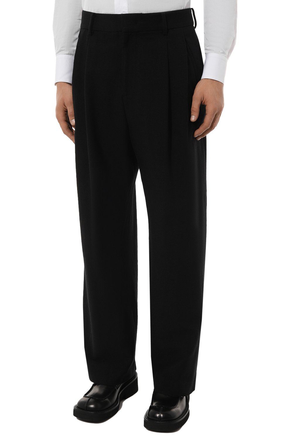 Брюки из хлопка и шерсти JUUN.J, арт. JC4921P01/5, фото 3