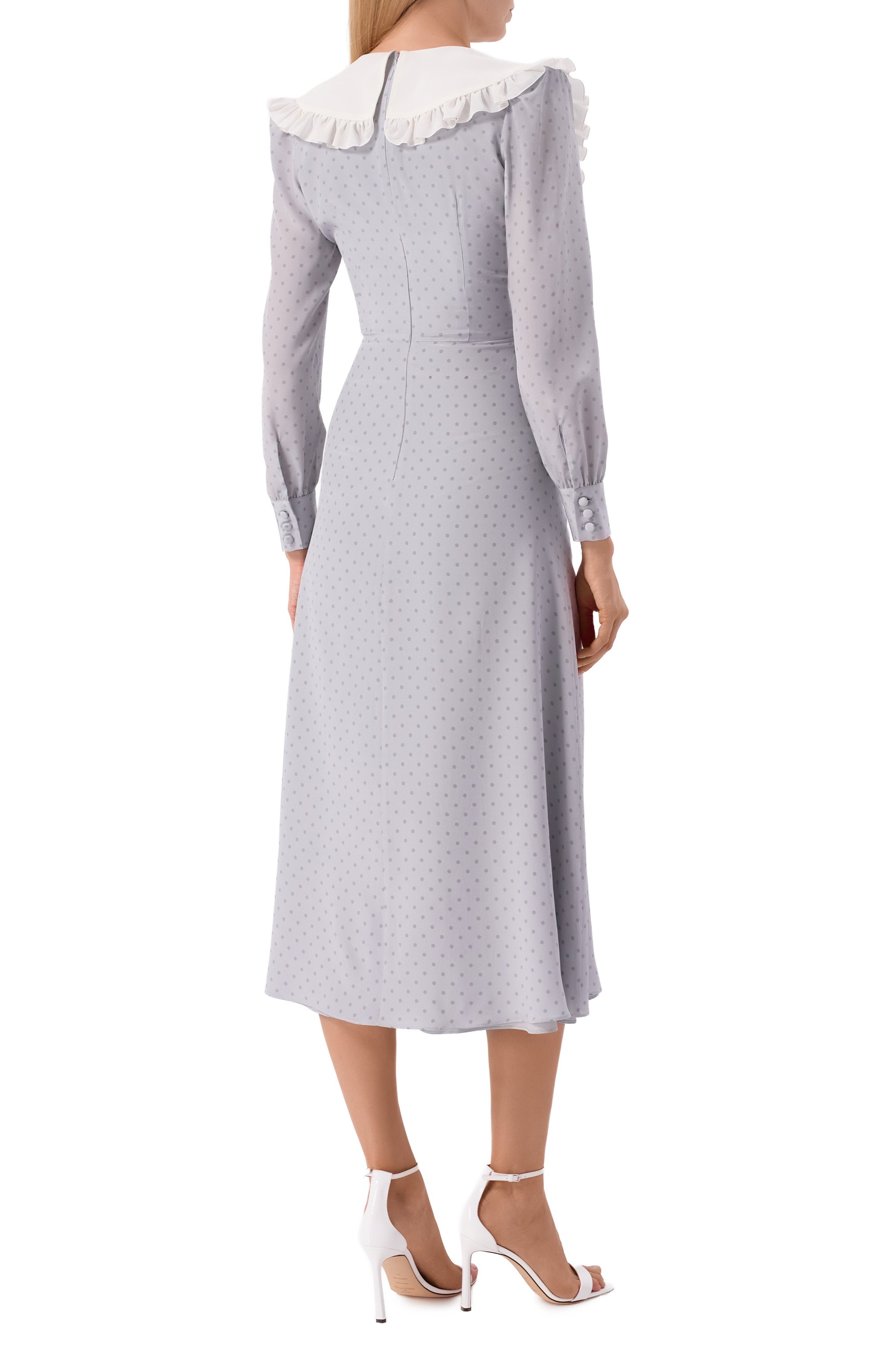 Шелковое платье ALESSANDRA RICH, арт. FABX4368/F4686, фото 3