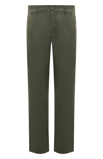 Мужские брюки изо льна и шелка ZILLI, арт. CP801BM0850VZC000