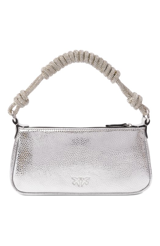 Сумка Half Moon Baguette mini Pinko 105915/A2WD Серебряный  105915/A2WD Фото 6