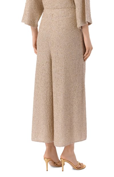 Брюки изо льна и кашемира BRUNELLO CUCINELLI, арт. MJC547069, фото 4