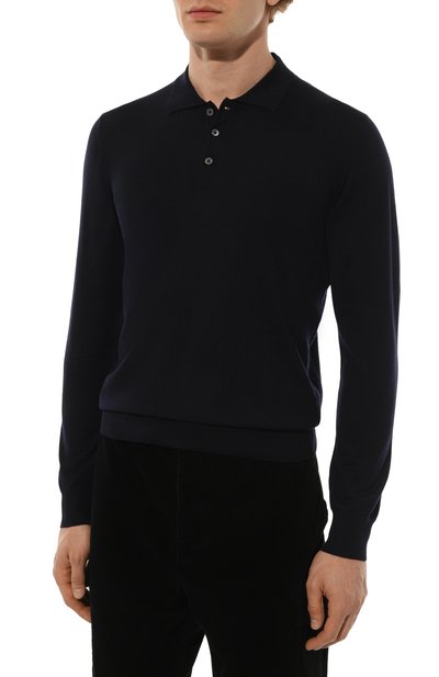 Шерстяное поло CORNELIANI, арт. 94M529-9425126, фото 3