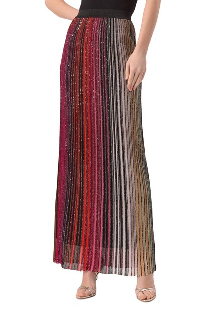 Юбка из вискозы MISSONI разноцветного цвета по цене 171500 руб., арт. DS25SH0B/BK042D, фото 3 Юбка из вискозы MISSONI, арт. DS25SH0B/BK042D, фото 3