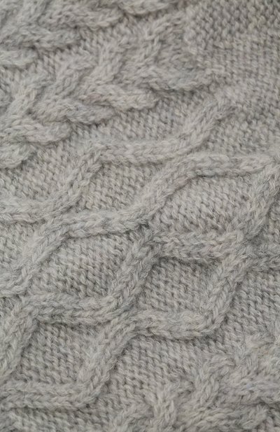 Шерстяная шапка BABY T серого цвета по цене 4995 руб., арт. 20AI164CU, фото 3 Шерстяная шапка BABY T, арт. 20AI164CU, фото 3