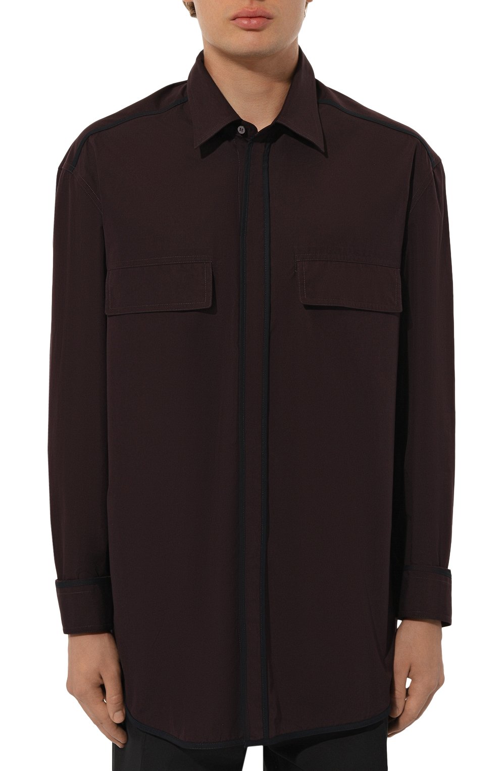 Хлопковая рубашка ZILLI, арт. SP0H01M010004201A, фото 3