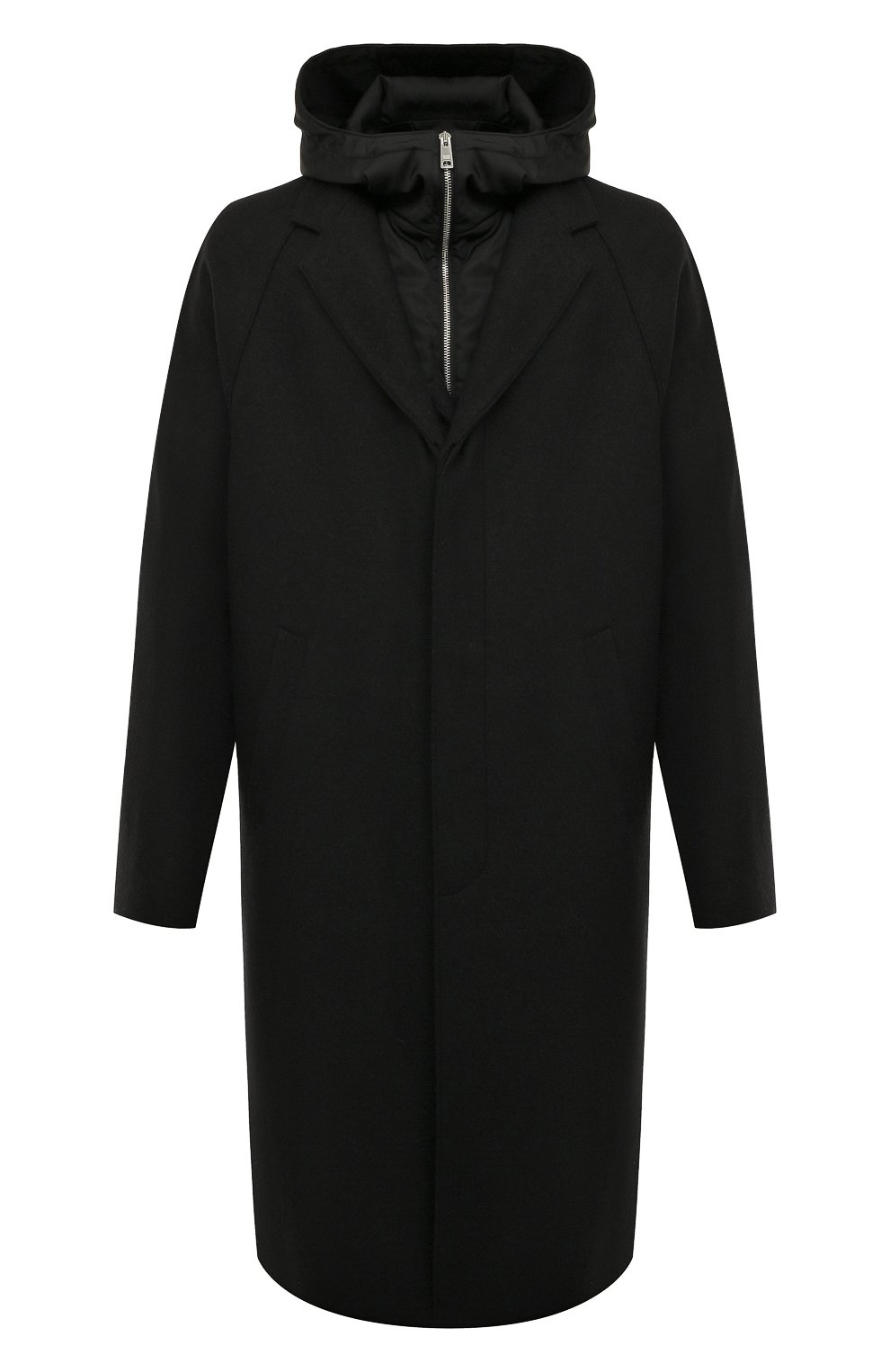 Пальто из шерсти и кашемира PRADA, арт. SGB837-1Y5U-F0002-212, фото 1