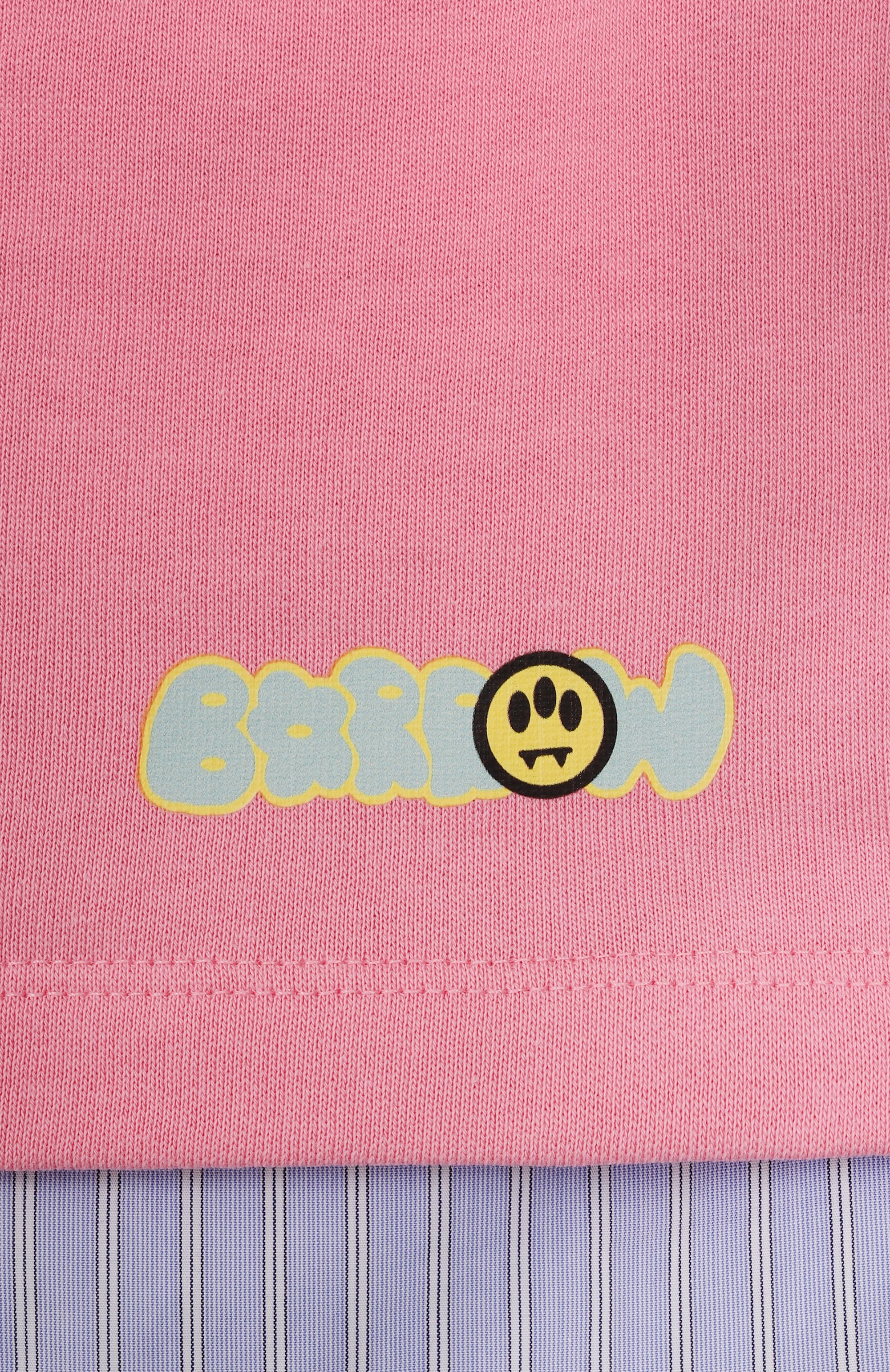 Хлопковые шорты BARROW розового цвета по цене 7450 руб., арт. S6BKJGSH130, фото 3 Хлопковые шорты BARROW, арт. S6BKJGSH130, фото 3