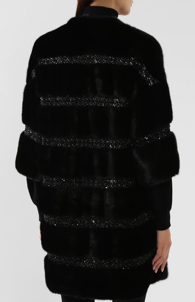 Шуба из меха норки VALENTINO, арт. SF3FA7691BF, фото 4