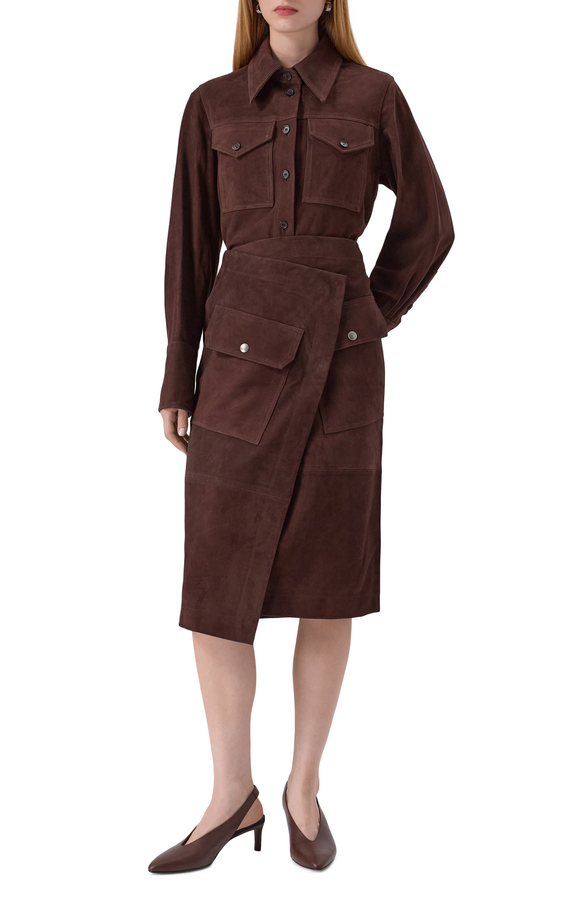 Замшевая рубашка CO, арт. 1808AGS-PF25, фото 2