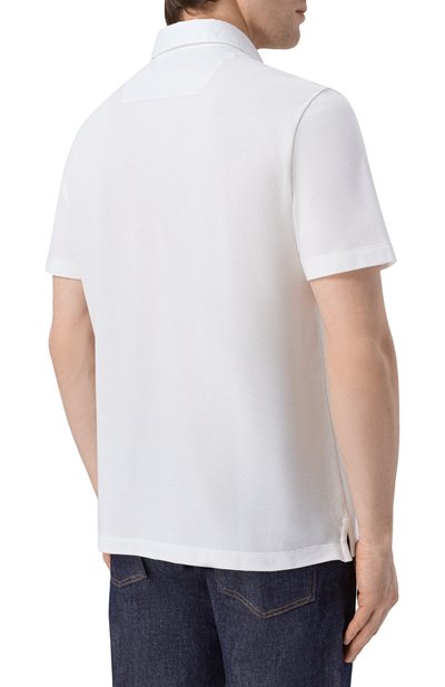 Хлопковое поло BRIONI, арт. UJUP0L/PA627, фото 4