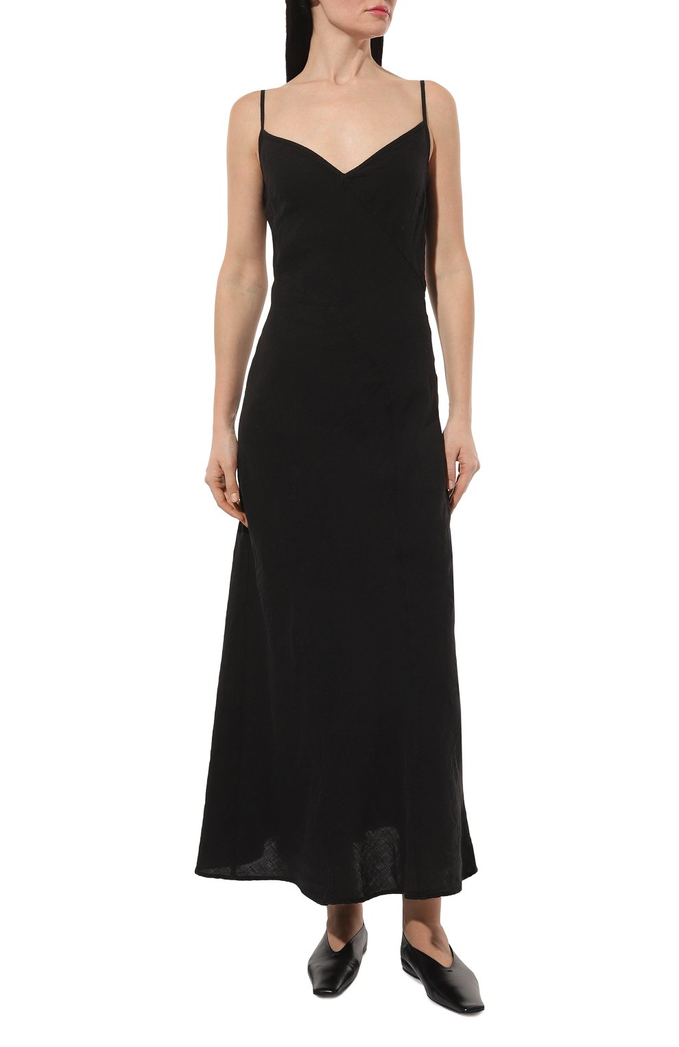 Льняное платье 120% LINO, арт. 31ALIW49HI/000F753/000, фото 3