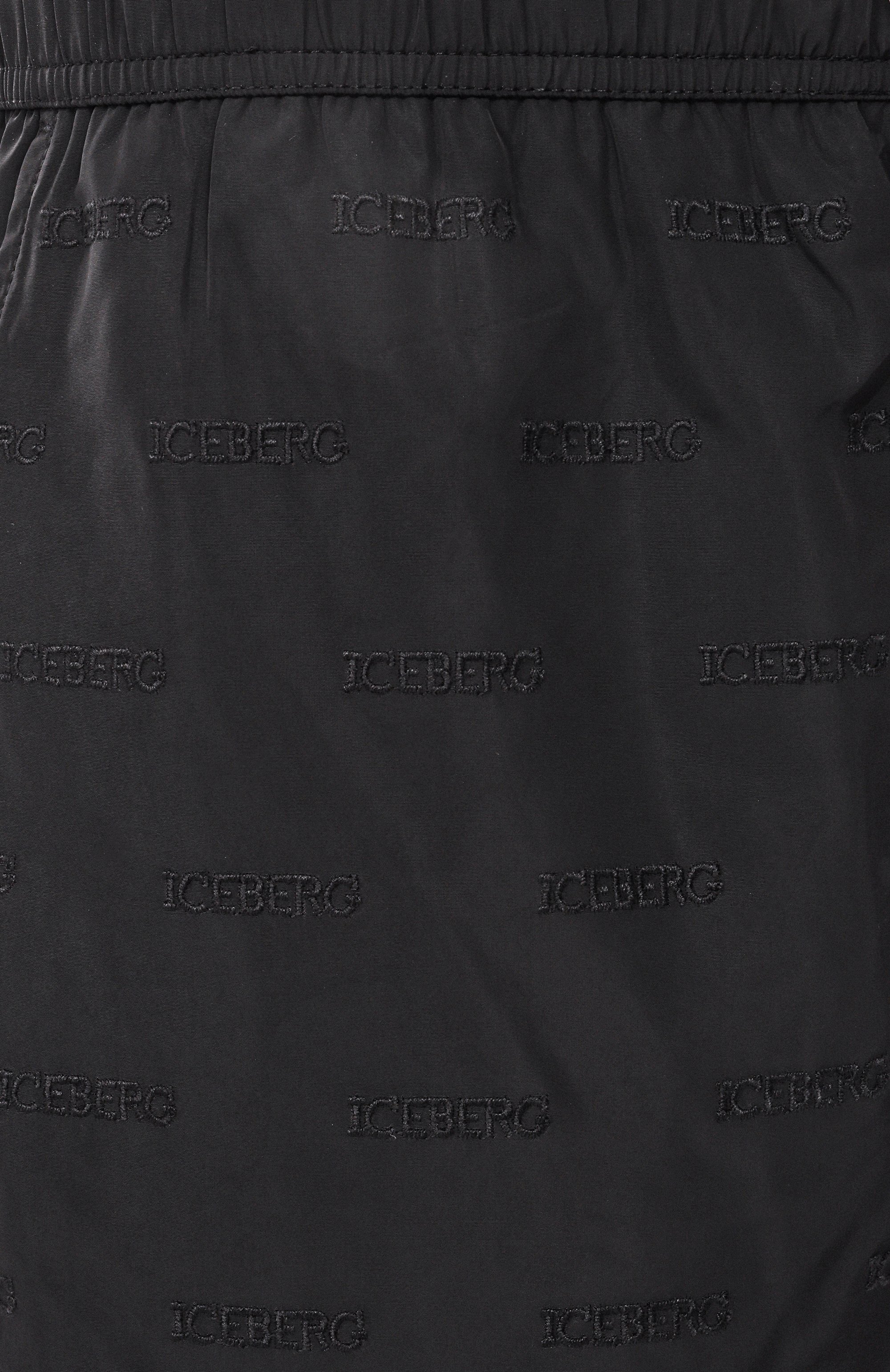 Плавки-шорты ICEBERG черного цвета по цене 8840 руб., арт. ICE25MBM14, фото 4 Плавки-шорты ICEBERG, арт. ICE25MBM14, фото 4