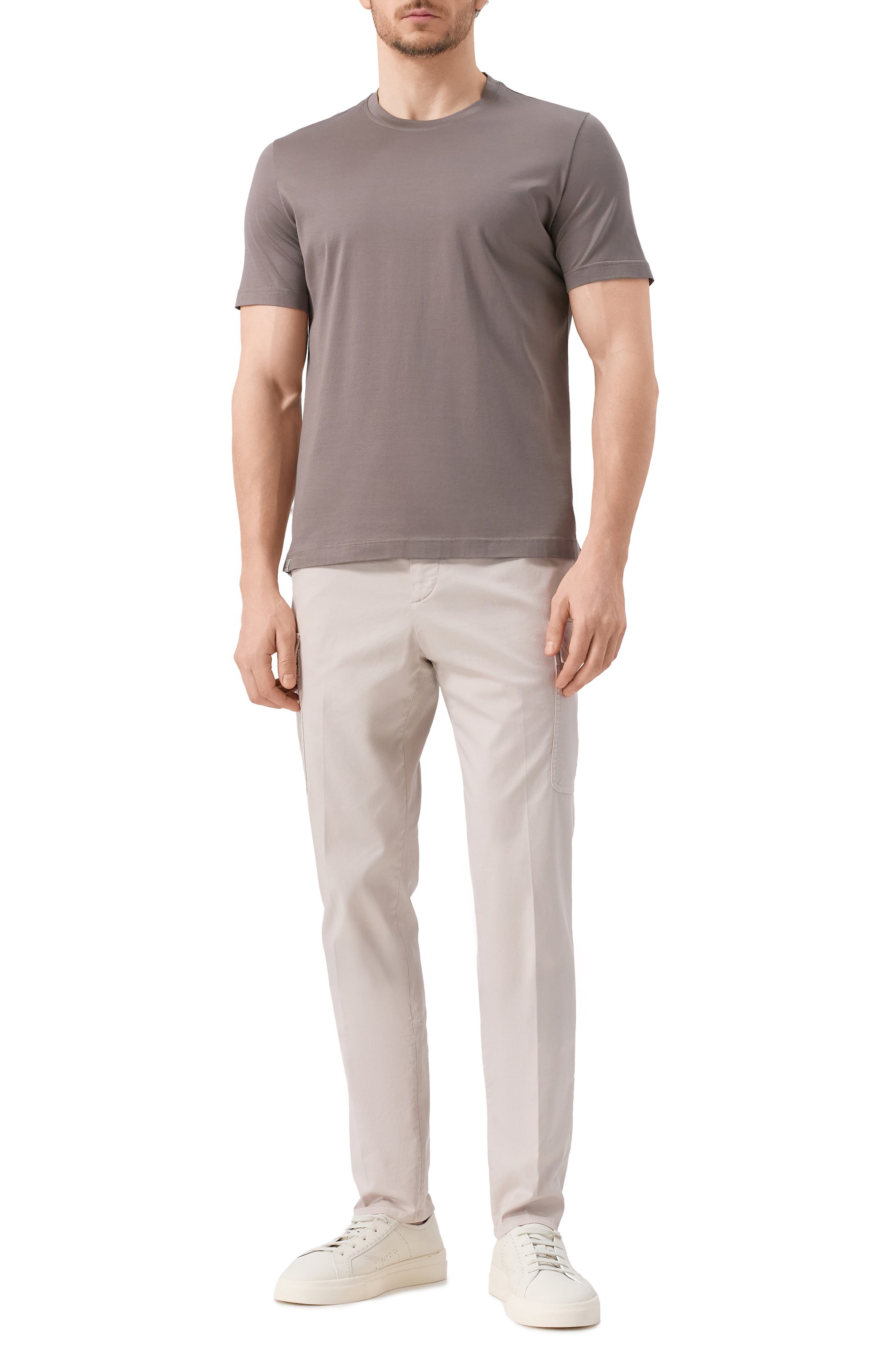 Хлопковая футболка CAPOBIANCO, арт. 18M660.MK00., фото 2