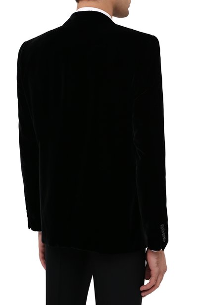 Пиджак из вискозы SAINT LAURENT, арт. 633013/Y525R, фото 4