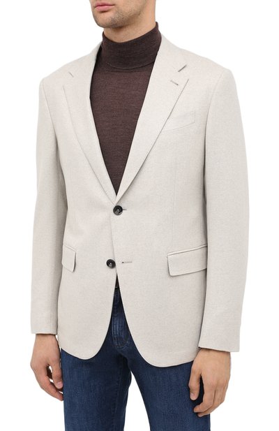 Пиджак из кашемира и шерсти ZEGNA, арт. 859117/10FTK0, фото 4