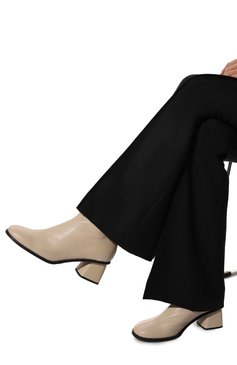 Кожаные ботильоны NUDE OF SCANDINAVIA, арт. 0LI020/SAVANA/LATTE MACCHIATT0, фото 3