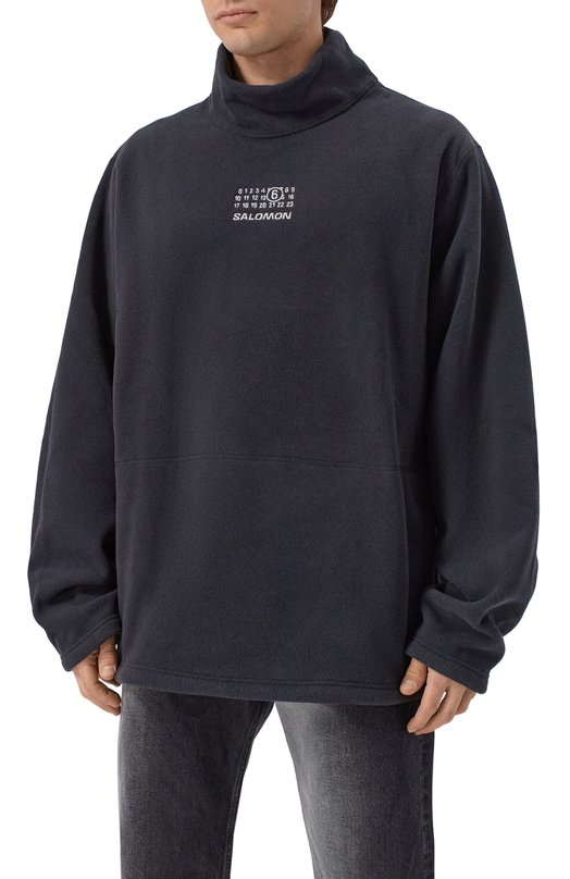 Свитшот MM6 x Salomon MM6 SH0NH0019/M20140 Чёрный  SH0NH0019/M20140 Фото 3