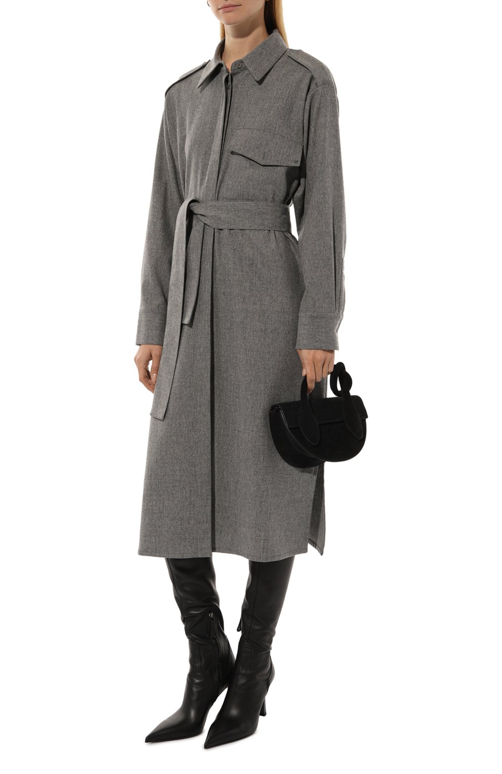 Шерстяное платье LORENA ANTONIAZZI, арт. I2448AB58A/4010, фото 2