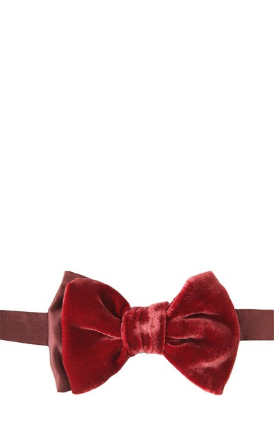 Галстук-бабочка из вискозы и шелка LANVIN, арт. 24600/B0W TIE, фото 1