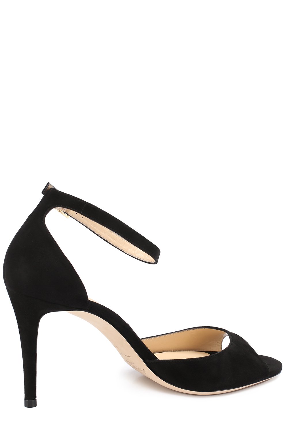 Замшевые босоножки annie 85 с ремешком на щиколотке JIMMY CHOO, арт. ANNIE 85/SUE, фото 4