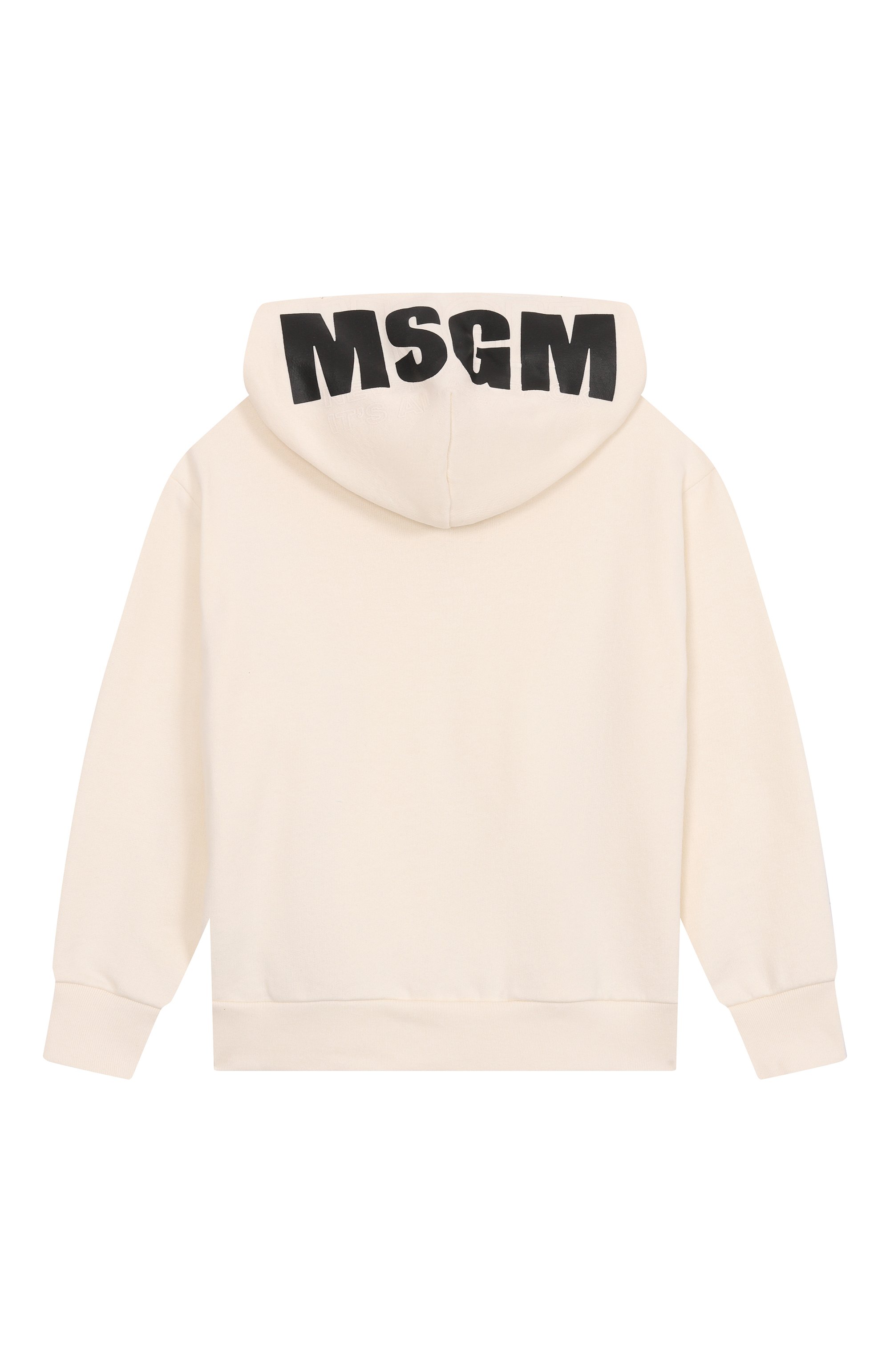 Хлопковая толстовка MSGM KIDS, арт. S5MSJUZH058, фото 2