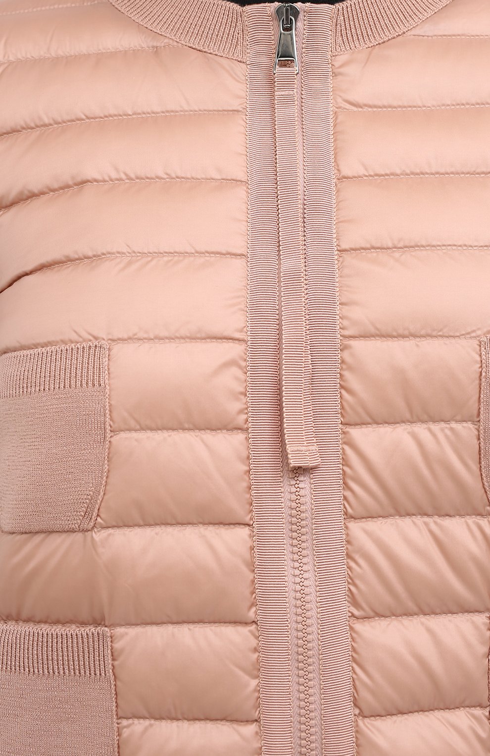 Кардиган MONCLER розового цвета по цене 78500 руб., арт. F2-093-9B510-00-A9018, фото 5 Кардиган MONCLER, арт. F2-093-9B510-00-A9018, фото 5