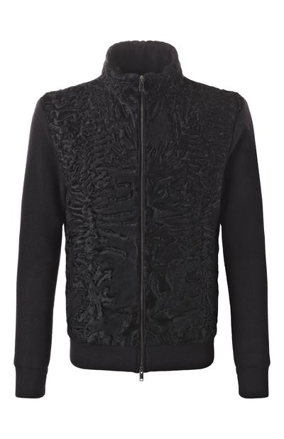 Мужской кардиган с отделкой из свакары MVST, арт. FTRECK-ES4440SW