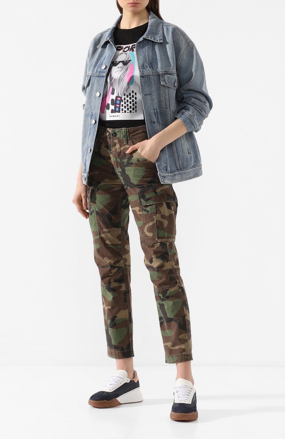 Хлопковые брюки POLO RALPH LAUREN, арт. 211780770, фото 2