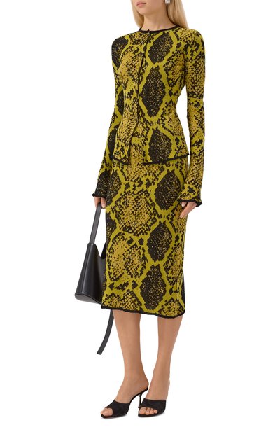 Кардиган из вискозы и хлопка THE ATTICO, арт. 251WCD00005/KCC004AA, фото 2