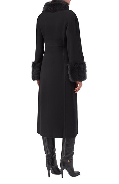 Пальто из шерсти и кашемира VALENTINO, арт. 7B3CA7Y0/6JA, фото 4