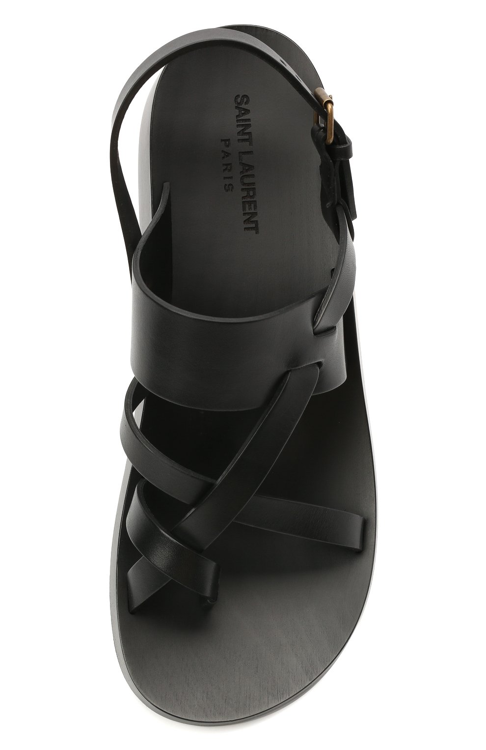 Кожаные сандалии SAINT LAURENT, арт. 649005/12K00, фото 5