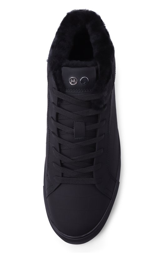 Кожаные кеды Hide and Jack EIBKHMBLKBLK-MTB Чёрный  EIBKHMBLKBLK-MTB Фото 6