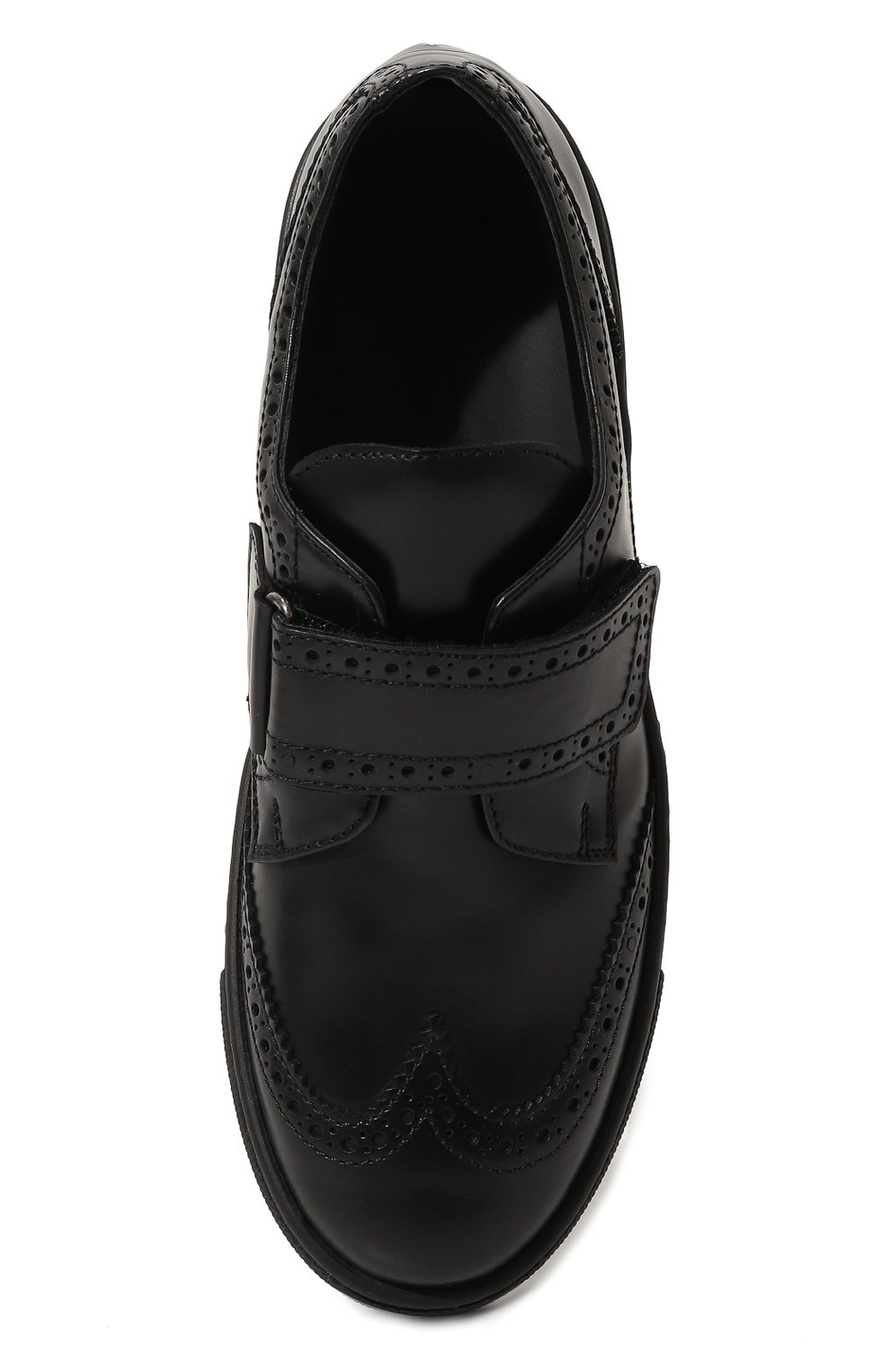 Кожаные дерби RONDINELLA черного цвета по цене 20750 руб., арт. 11887E/37-39, фото 4 Кожаные дерби RONDINELLA, арт. 11887E/37-39, фото 4