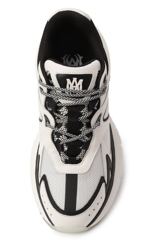 Кожаные кроссовки MA Runner Amiri AMF0SR1089 Белый  AMF0SR1089 Фото 6