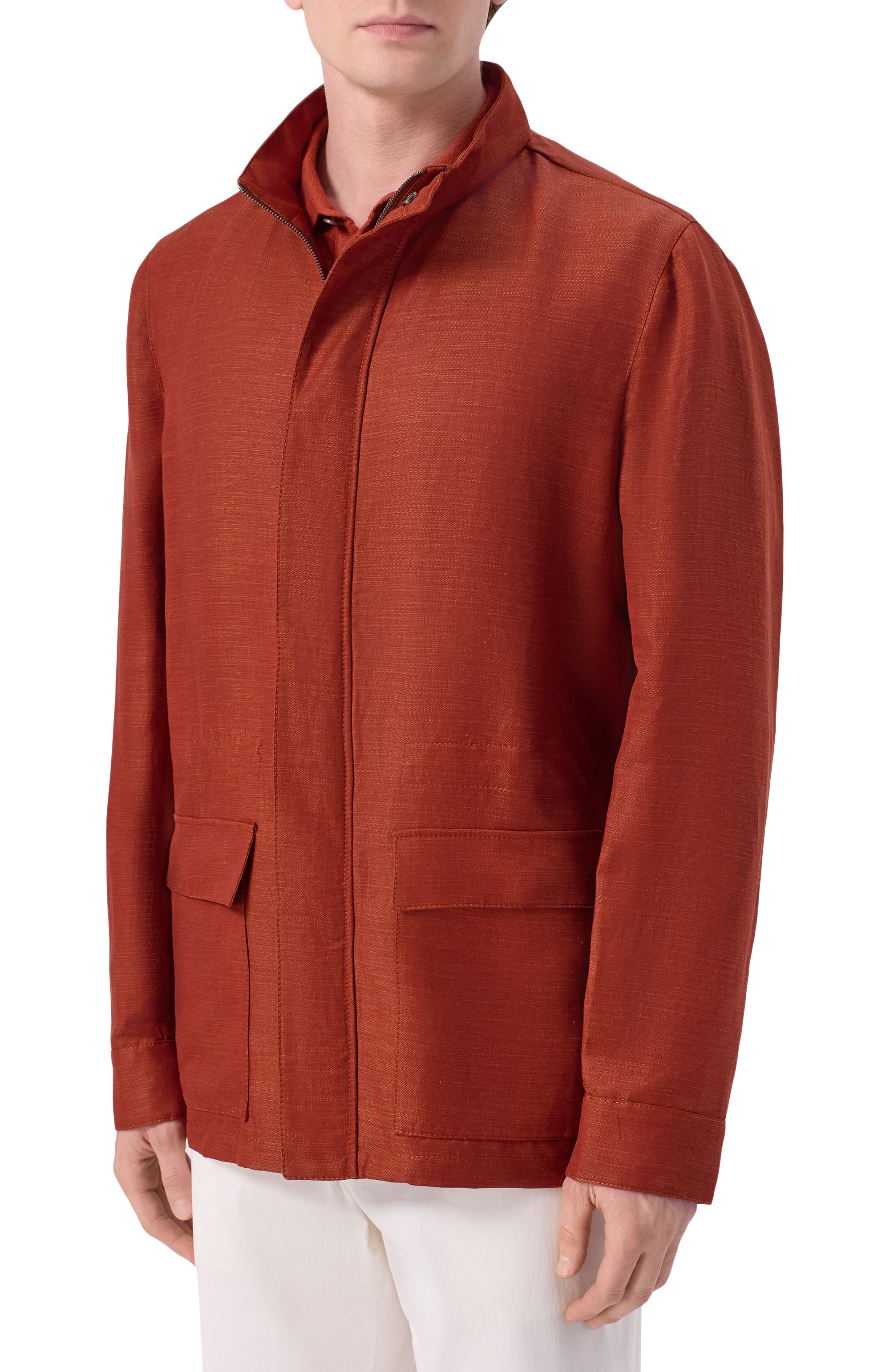 Парка изо льна и шерсти MVST, арт. M26.CSM.J405/M0020-LINEN/W00L, фото 3