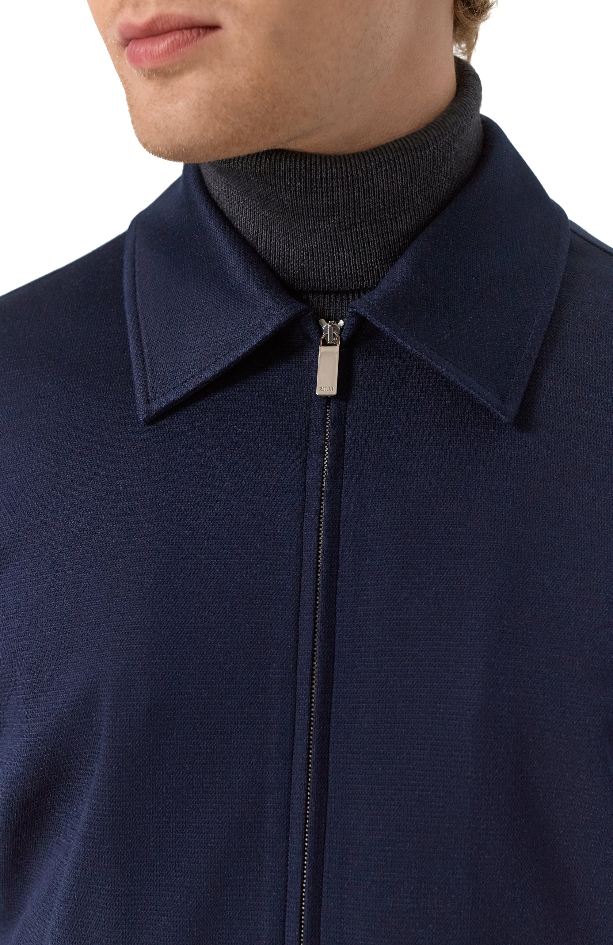 Бомбер из шелка и хлопка ZILLI, арт. B0M01DM0605V00000/66, фото 5