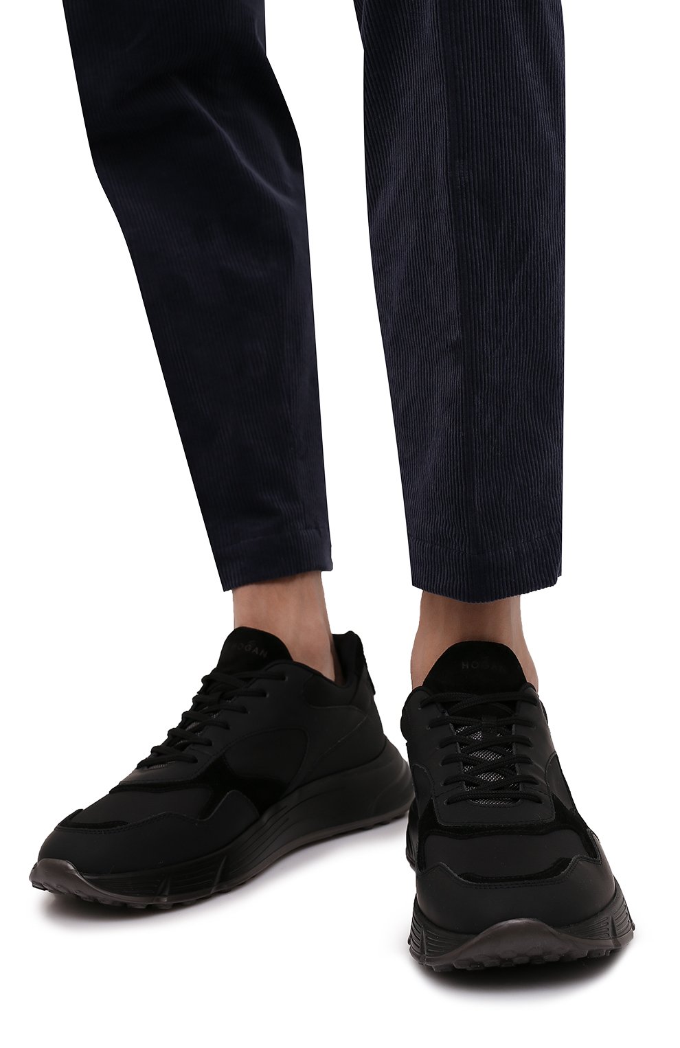 Комбинированные кроссовки HOGAN, арт. HXM5630DM92R48, фото 3