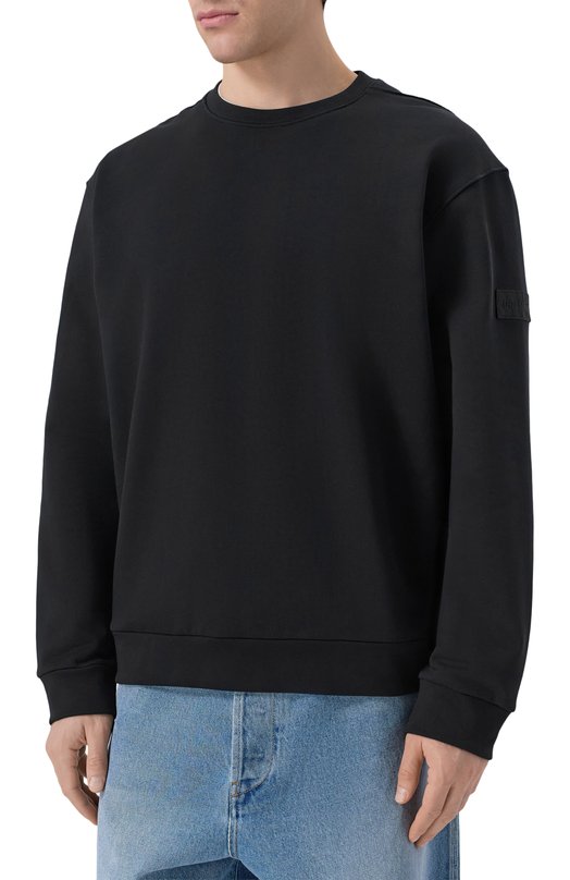 Хлопковый свитшот Premiata PA1053 Чёрный  PA1053 Фото 3