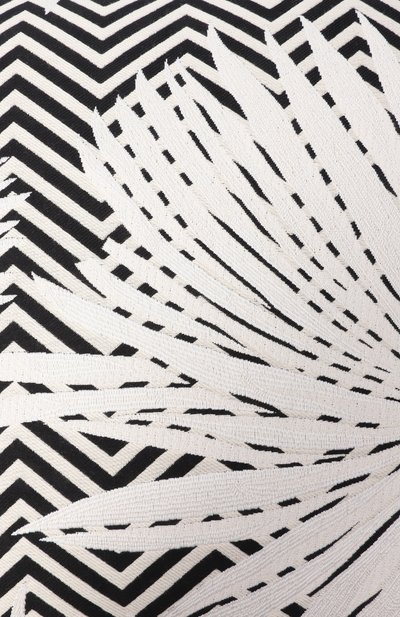 Декоративная подушка MISSONIHOME черно-белого цвета по цене 59950 руб., арт. 1E4CU00718/601, фото 3 Декоративная подушка MISSONIHOME, арт. 1E4CU00718/601, фото 3