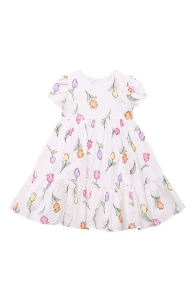 Хлопковое платье MONNALISA, арт. 31A902, фото 1