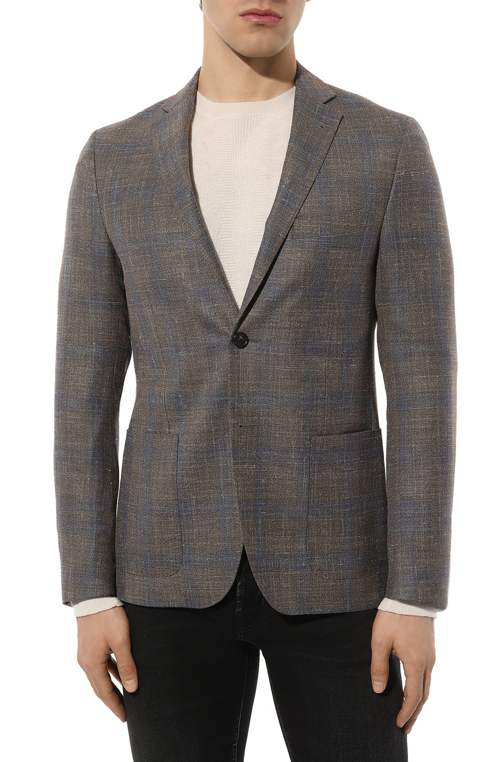 Пиджак из шерсти и шелка CORNELIANI, арт. 936002-9316217, фото 3