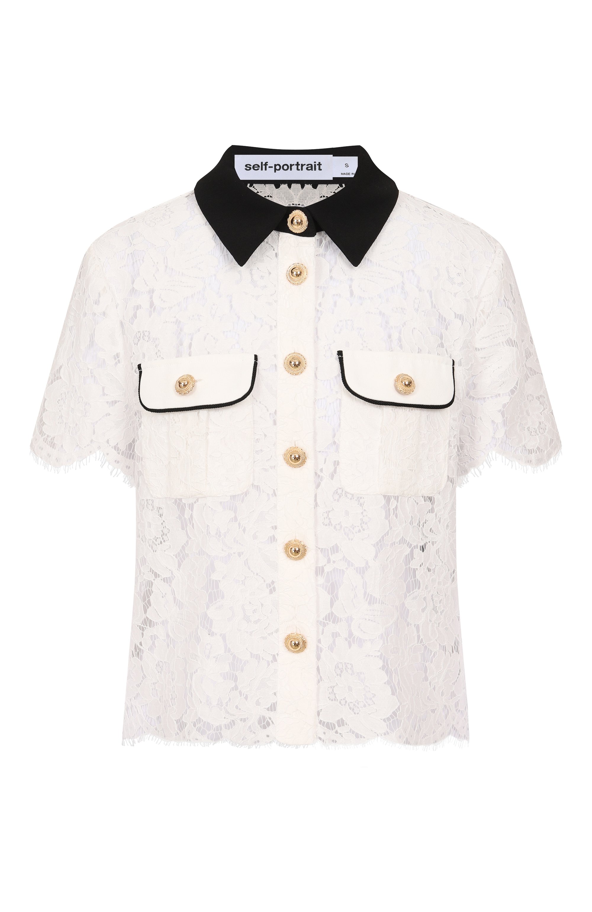 Блузка SELF-PORTRAIT, арт. PF25020TW, фото 1