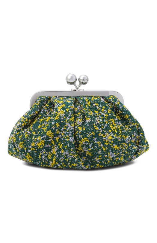 Клатч Pasticcino small Weekend Max Mara WKAACCENNI Зелёный WKAACCENNI