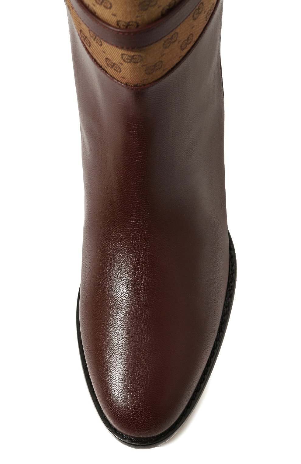 Кожаные ботильоны GUCCI, арт. 659927 1DON0, фото 6
