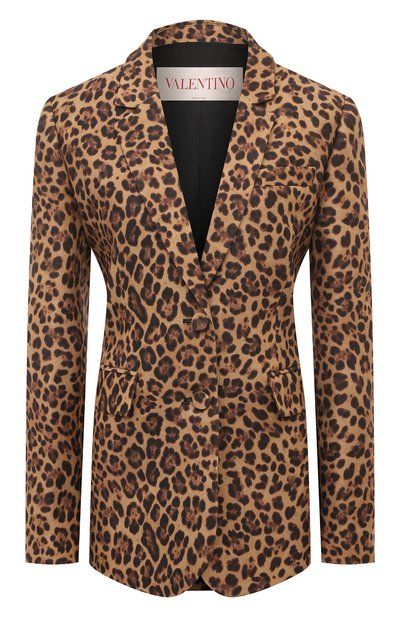 Женский жакет из шерсти и шелка VALENTINO, арт. 3B3CE2N2843