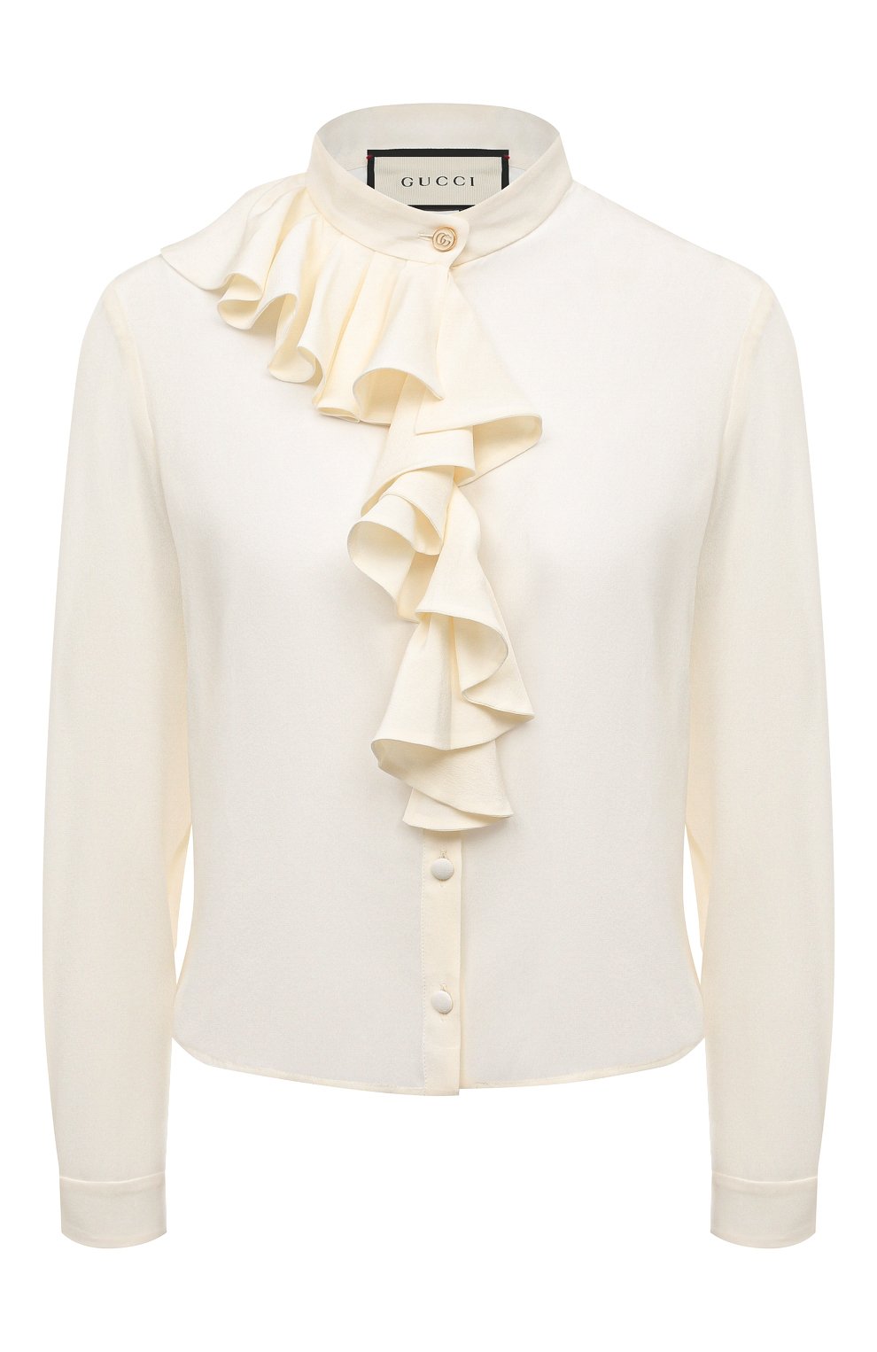 Шелковая блузка GUCCI, арт. 642439 ZAAOG, фото 1
