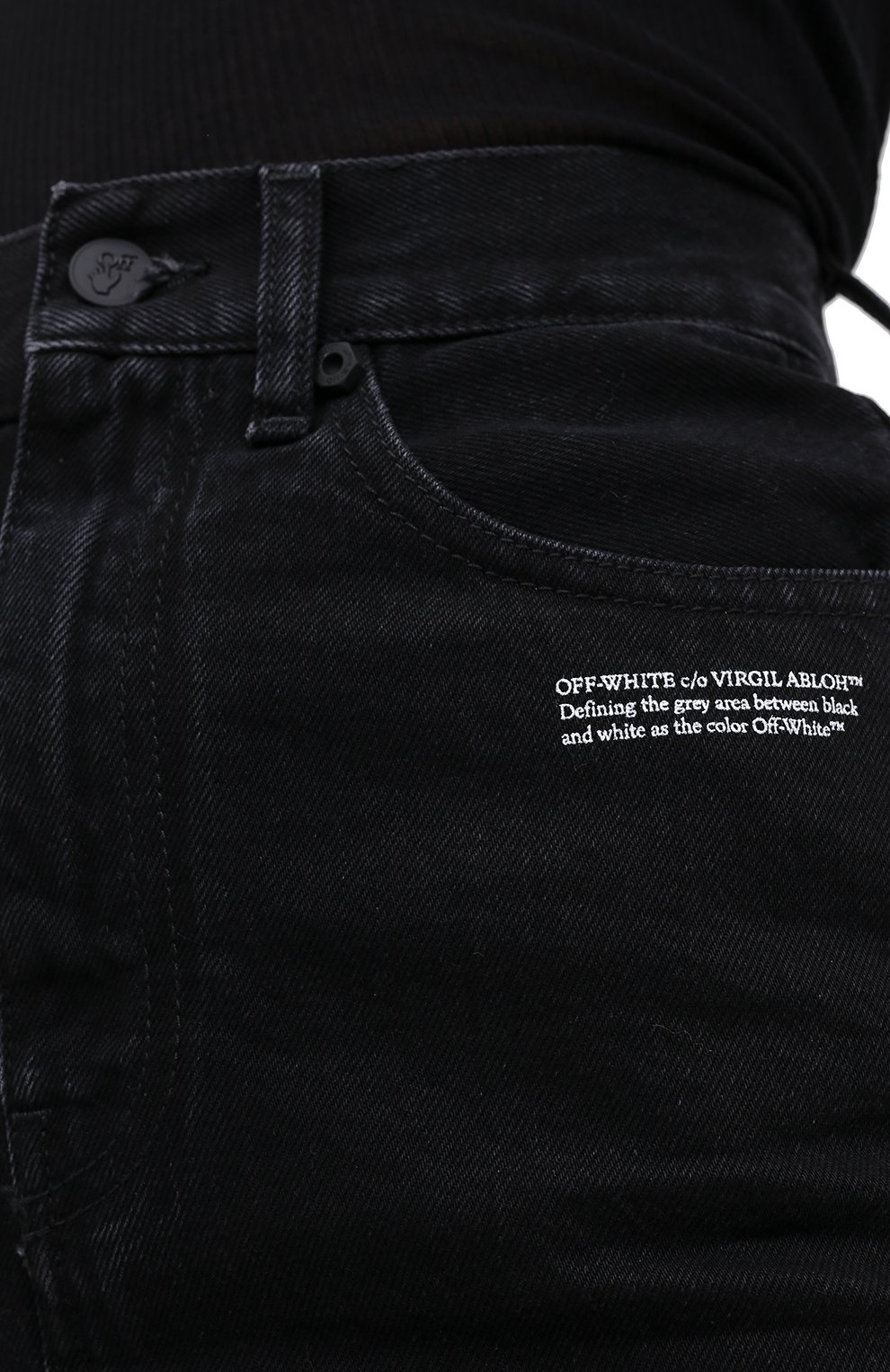 Джинсовая юбка OFF-WHITE, арт. 0WYF005E20DEN0011000, фото 5