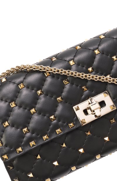 Сумка rockstud spike VALENTINO черного цвета по цене 270500 руб., арт. ZW2B0137/NAP, фото 3 Сумка rockstud spike VALENTINO, арт. ZW2B0137/NAP, фото 3