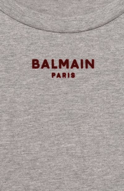 Хлопковый лонгслив BALMAIN, арт. BZ8A70, фото 3
